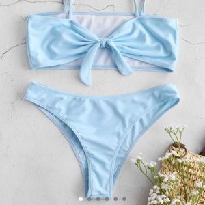 ZAFUL Knot tie convertible bikini